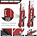 Siding Tools for Installation,Siding Mounting Kit, Compatible with 3/8-Inch Fiber Cement, Lap Gauge/Clamps with Adjustable Reveals(Red)