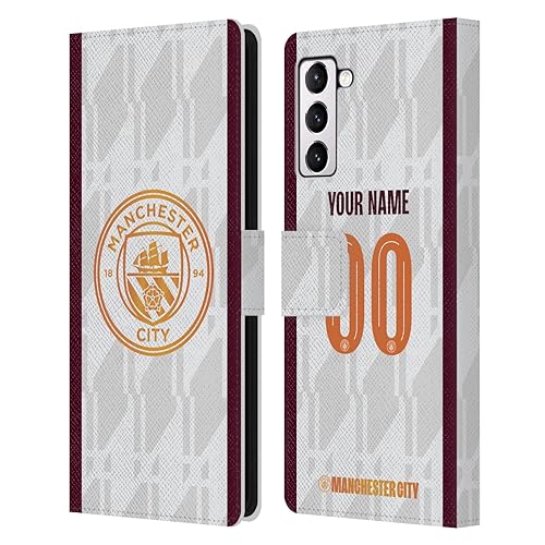 Housse Cuir Manchester City Samsung Galaxy S21+ 5G Finition Premium Personnalisée