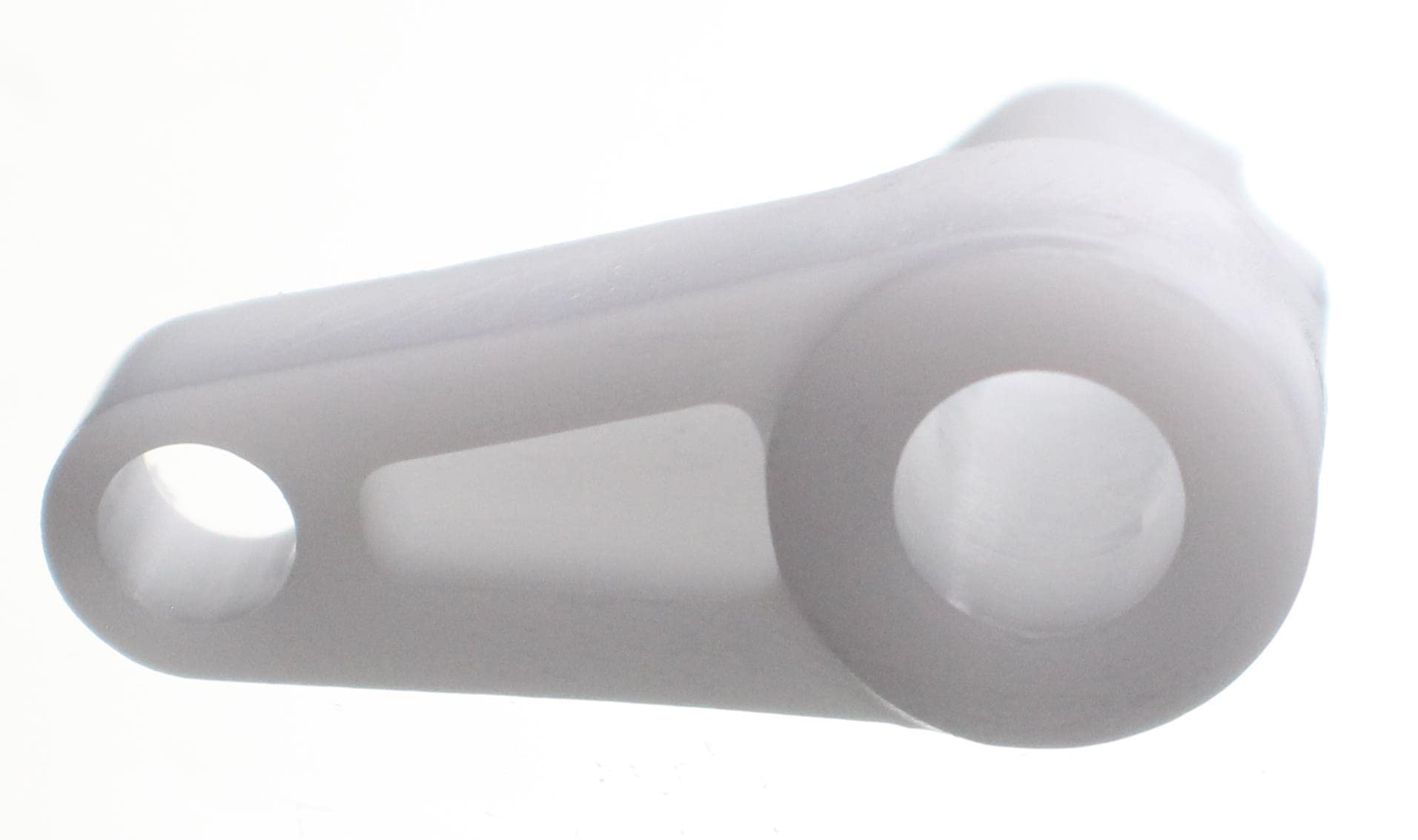 Zapasowy podnośnik ramienia dzieży z białego nylonu (plastiku) do mikserów KitchenAid Professional (KPM5, K5, K5SS, 5K5SS, 5KPM5) 241764