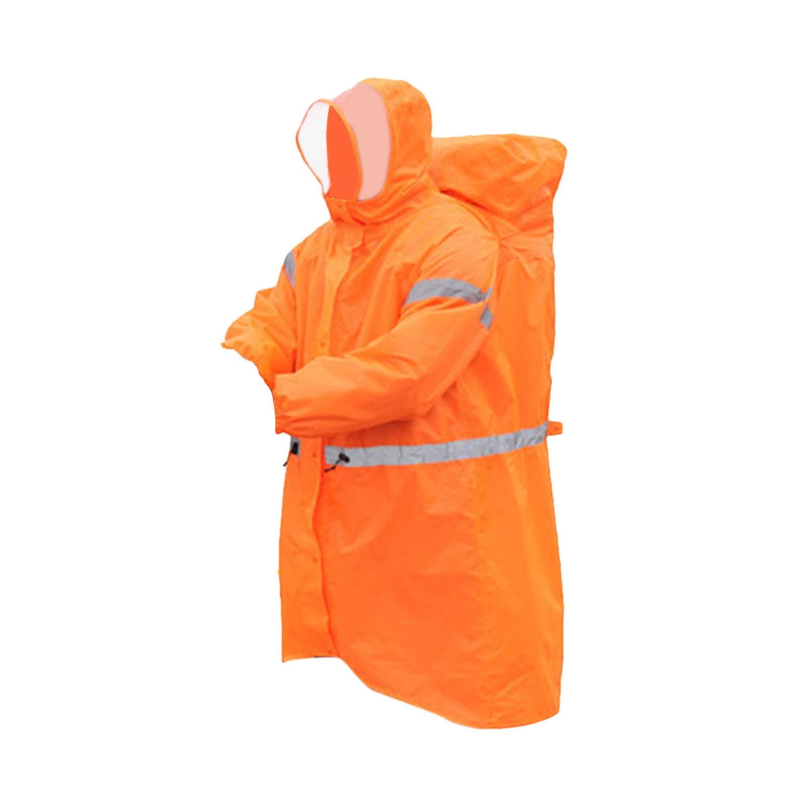 Poncho Impermeable con Capucha, Ligero Y Versátil, Chaqueta Transpirable con Capucha para Actividades Al Aire Libre Y Caminatas.