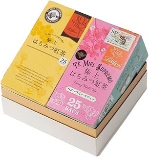 ラクシュミー 極上はちみつ紅茶×ハニーフルーツティー 2個セット