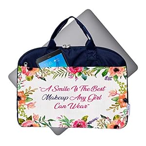 My Fav Girl Quote Office Laptop Bag Briefcase 15.6 Inch for Women and Men