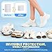 Pnrskter Silicone Toe Protectors - (20pcs for L Size) Toe Sleeve, Toe Caps for Hammer Toes, Overlapping Toes, Blisters, Calluses, Corns,Toenails Loss