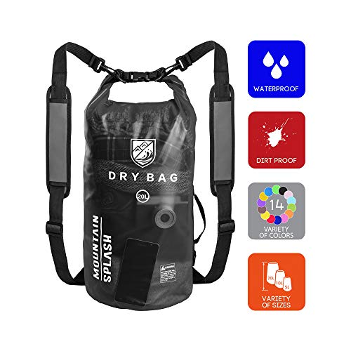 Waterproof Bag-Dry Bag-Waterproof Backpack-Dry Bags-Dry Sack-Dry Pack-Waterproof Bags-Kayak Bag-Boat Bag-Dry Backpack-Camping Gear Bag-Bag Waterproof-Dry Bag Backpack-Wet Dry Sack (20L, Night)