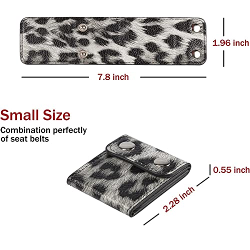 image for JUSTTOP Seat Belt Adjuster, 2 Pack Universal Vehicle Seat Belt Cover C