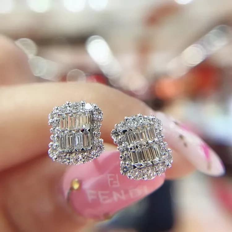 Boucles d'oreilles Baguette en Argent 925 LAMGUL du Bureau aux Dîners