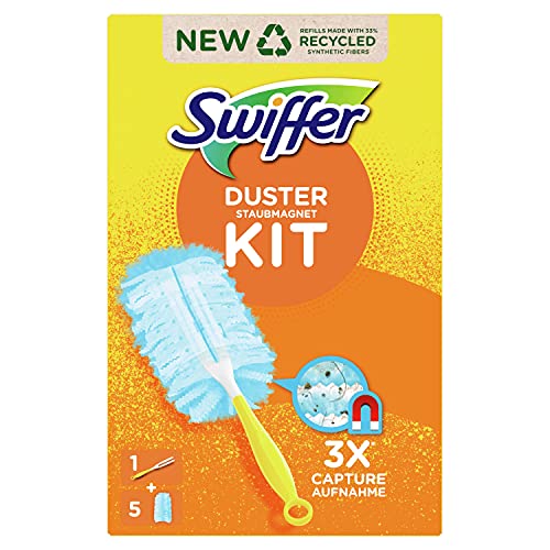 Plumeau attrape-poussière Swiffer duster pour nettoyer les étagères et les salons