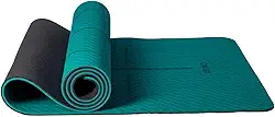 ARIMO Tapete Yoga Mat Antiderrapante TPE Ecológico Biodegradável Todos Os Tipos de Yoga/Pilates 181 x 61 cm x 8 mm