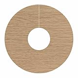 Project DIY® Self-Adhesive Laminate Pipe Covers, Seamless Radiator Pipe Finish | Easy Peel & Stick, Durable & Stylish, Perfect for Laminate Flooring, 4-Pack - 15mm (Light Oak)