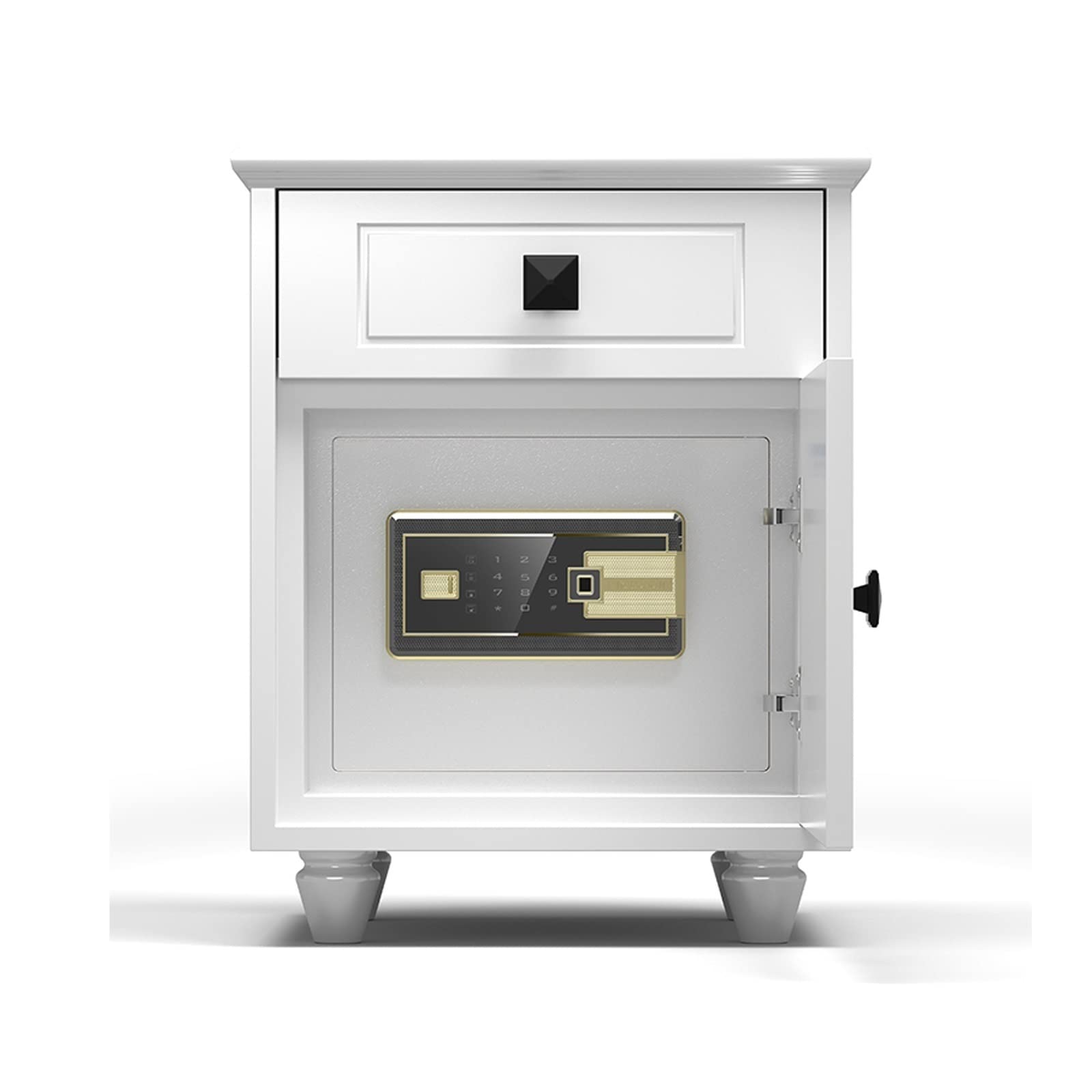 Sejfy, Sejf, Perfec Ofic Smar Fingerprint Passwor Anti-Thef Hidde Doubl Alar
