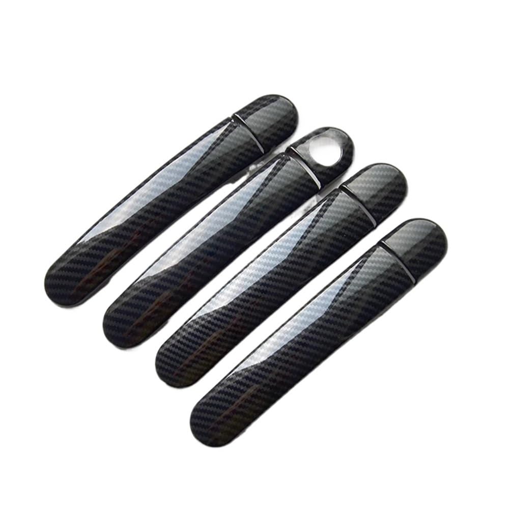 MLHOGHIGD Door Handle for for TT for 8n for MK1 1998-2006 Car Door Handle Covers Accessories Styling Stickers