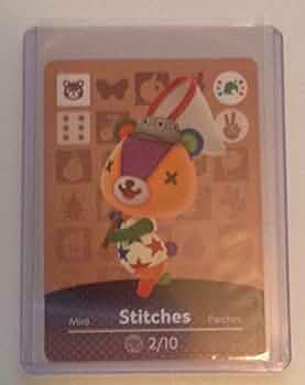Amazon.com: Nintendo Animal Crossing amiibo Festival Card Stitches