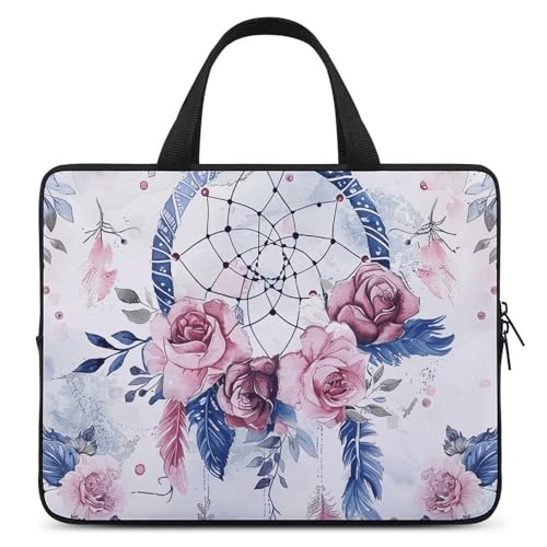 Housse 15 pouces motif attrape-rêves pour le bureau et café