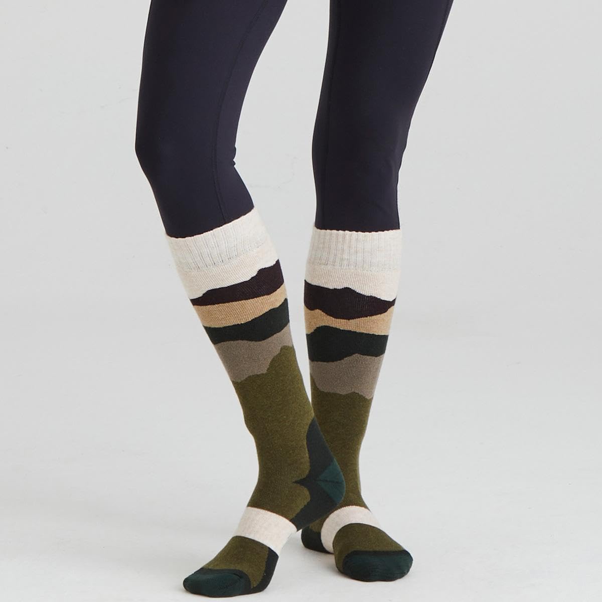 Ridgeline Merino Wool Socks Full Length 39-42 Olive39-42Olive