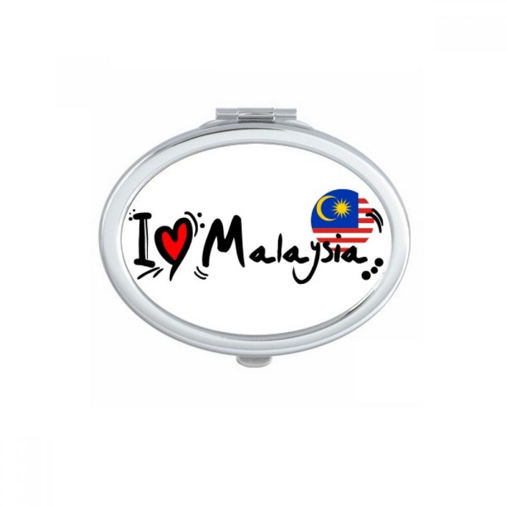 Miroir Thaïlande cadeau original mignon miroir de poche ovale pour femme