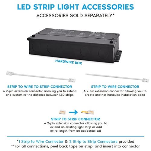 Tira de luces LED LUXRITE 5 m, blanco natural 3500K miniatura 6