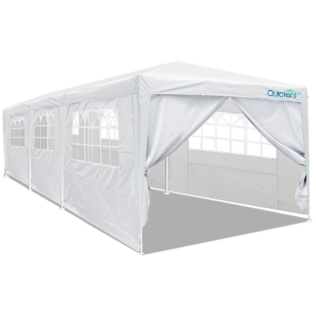 Buy Quictent 10'x30' Heavy Duty Party Tent White Wedding Outdoor Gazebo