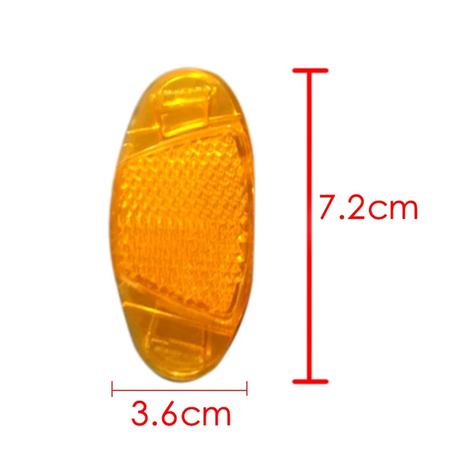 Réflecteur de sécurité pour rayons de vélo de route - Clip réfléchissant - Accessoires de vélo