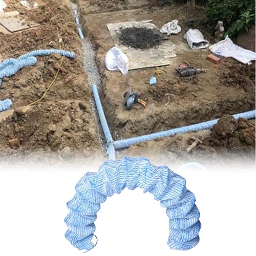 Tuyau de drainage derrière un mur de soutènement pour protéger le jardin