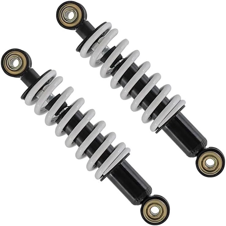 Motorcycle Shock Absorber 2 PCS Motorcycle 190mm 7.5" 200LBS Shock Absorber Spring Rear Suspension For Moto ATV Pit Quad Dirt Bike Go Kart Buggy