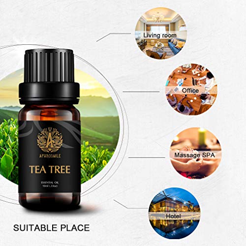 Aromatherapie Geuroliën, Tea Tree Aromatherapie Essentiële Oliën (9,4 g - 10 ml), 100% Pure Tea Tree Geuroliën voor… - Image 6