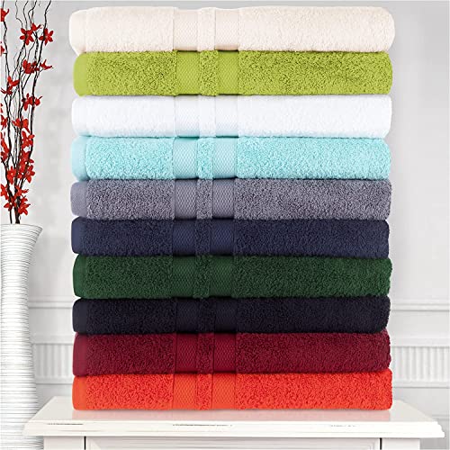 Wholesale Trade Dealz Pack of 2 Large Jumbo Bath Sheet Towels(75 x 150 cm) 100% Egyptian Cotton Big Bath Sheets Quick dry & Absorbent (Charcoal Grey - Image 4