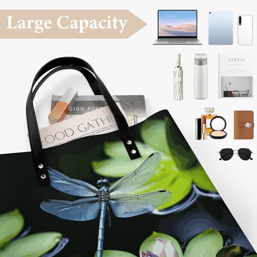 Fox And Heart Tote Bags for Women Leather Handbag Makeup Bag with Magnetic Buckle Design Casual Bag4