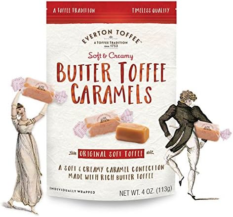 Everton Toffee Butter Toffee Caramels Wrap (Butter Toffee, 2 Pack)