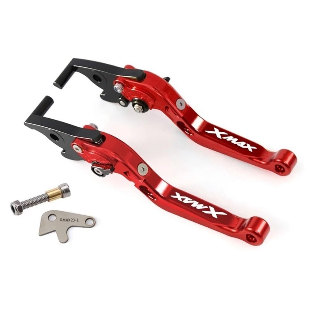 Prsdfg 2 Brake Clutch Levers Handle For Xmax125 Xmax250 Xmax300 Xmax400 023 Brake Handle Adjustable Motorcycle Clutch Extendable
