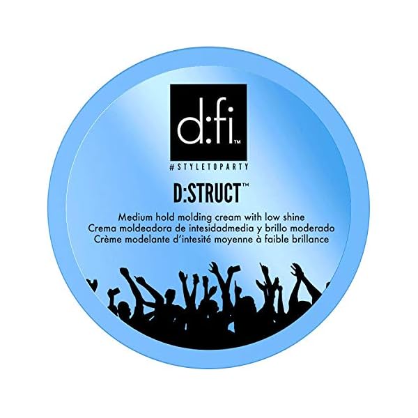 D:fi D:Struct Medium Hold Molding Creme, 2.6 Ounce