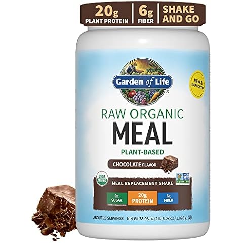 Garden of Life Organic Chocolate Meal Replacement Shake Cover