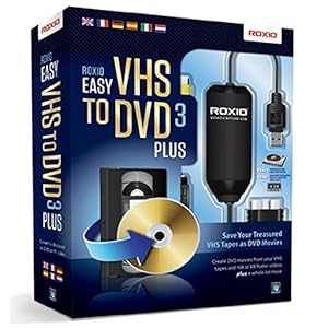 Roxio Easy VHS to DVD 3 Plus Videoschnittsoftware für Apple iPad/iPod Touch/iPhone und Android
