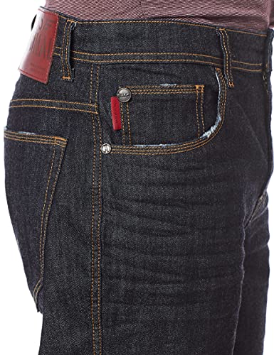 Bermuda Jeans Ellus Deep Blue Elastic (Rock) Et Couro Lav.Amacido C/Resina+3D+R 40