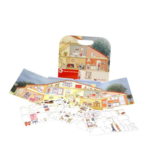 Jeu magnétique Maison idéal pour occuper les enfants en voyage et trajets en voiture