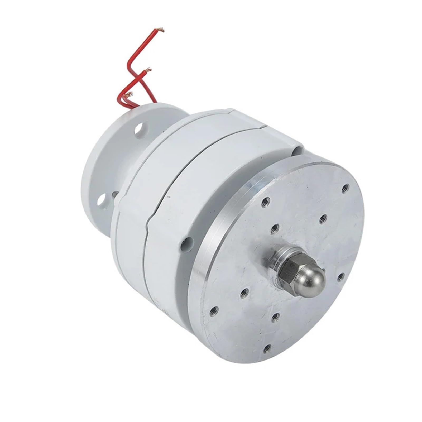 Générateur d'éolienne 5000W éolienne à vertical 48V 24V12V générateur d'énergie tive sortie ca Kit complet domestique(White,Wind Turbine Only,48V)