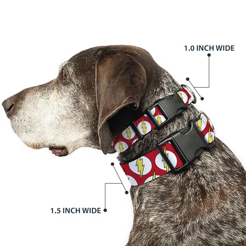 Collier Buckle-Down Flash imprimé graphique haut de gamme avec boucle plastique - 3