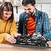Big Boy Steam Train Building Block Toy, BIGBOY Locomotive Articulated Train Display Model Set with Train Tracks for Train Lovers, Teenagers and Adults(1608 Pieces)