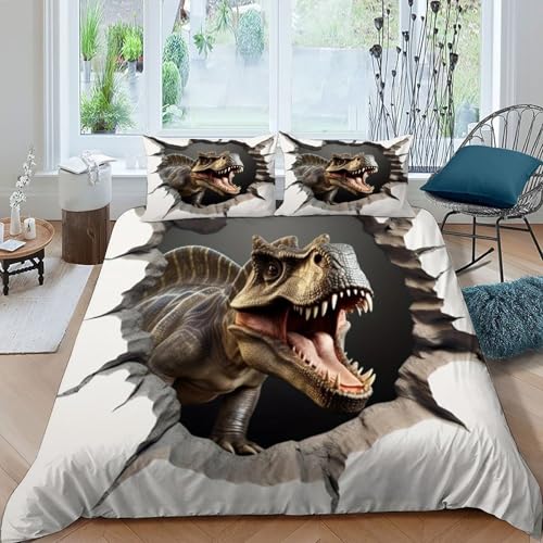 Housse de couette léopard en microfibre premium douce avec zippe invisible - 3