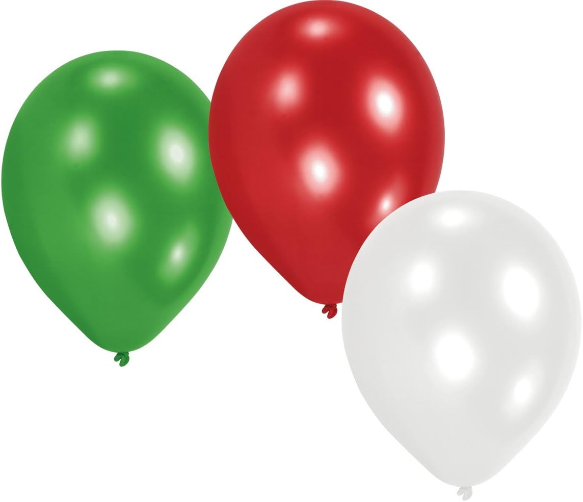 amscan 23 cm 20-Piece Pride Passion Party Italy Balloon Accessory