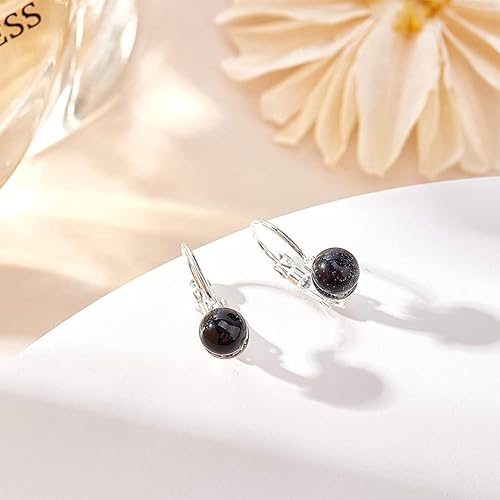 Miniatura 6 de SUPERFINDINGS 46 cabujones de piedras preciosas naturales de 0.236 pulgadas (0.236 in), cuentas de cabujón medio redondo, piedras de 23 colores con