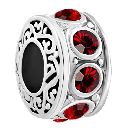 Uniqueen Fit Pandora Charms metal común