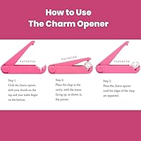 Vista 3 de The Ultimate Jewelry Tool Helper for Charm Bracelets - Unlocking Convenience with a Universal Clasp Opener for European Charm Bracelets, Barrel