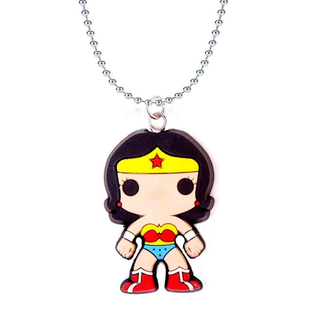 Funko Pop Heroes Chain Rubber Pendant Necklace