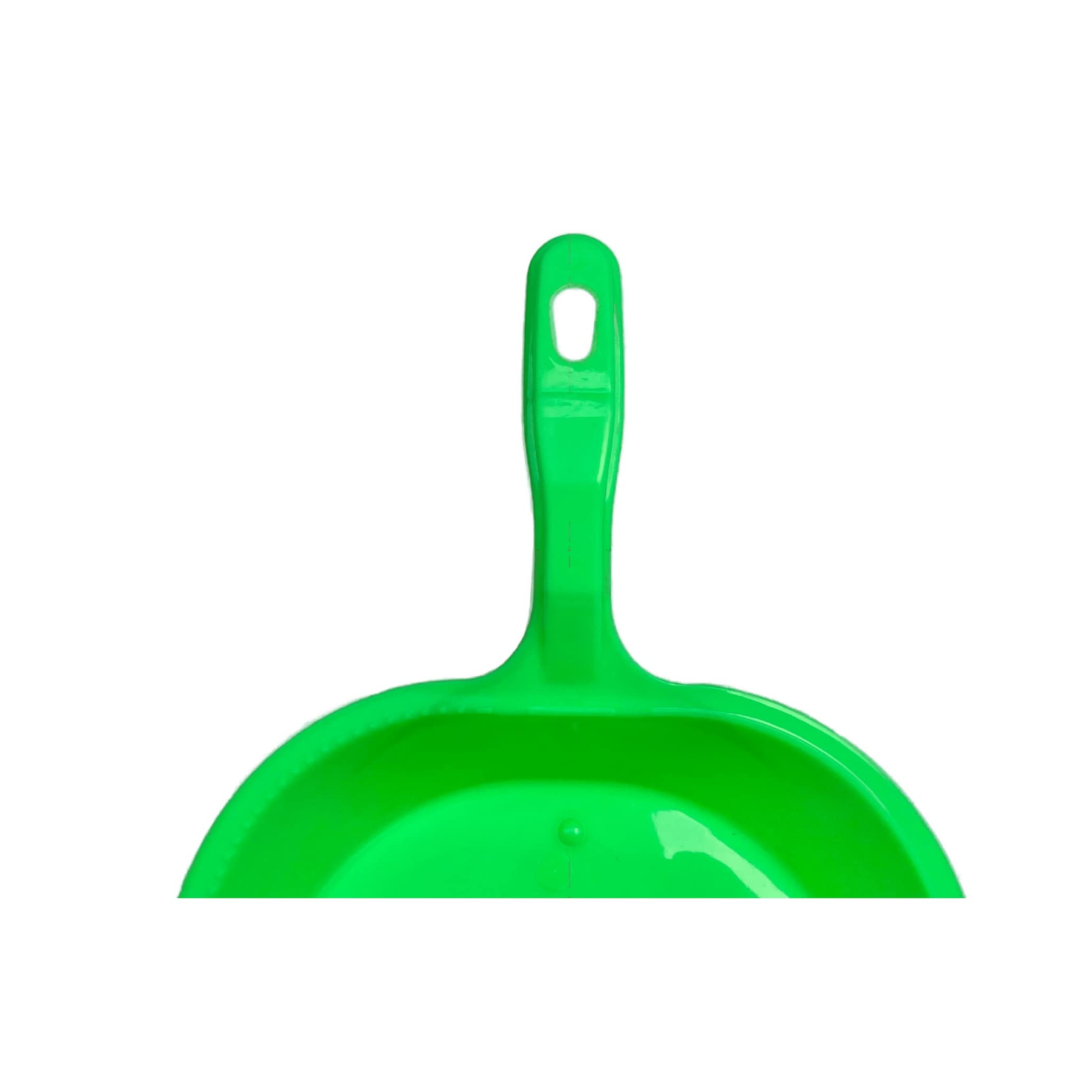 Heavy Duty Plastic Dustpan with Handle Durable Lightweight Multi Surface Dust Pan 1