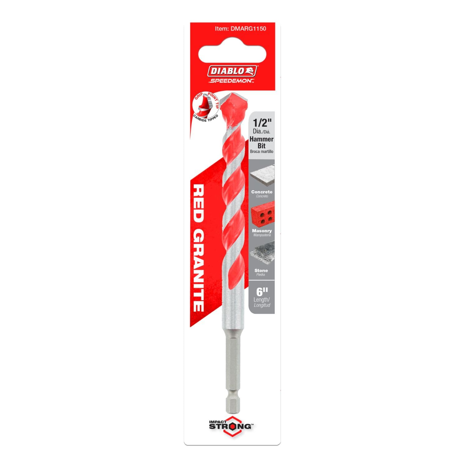 Amazon.com: Diablo SPEEDemon Red Granite Carbide Tipped Hammer
