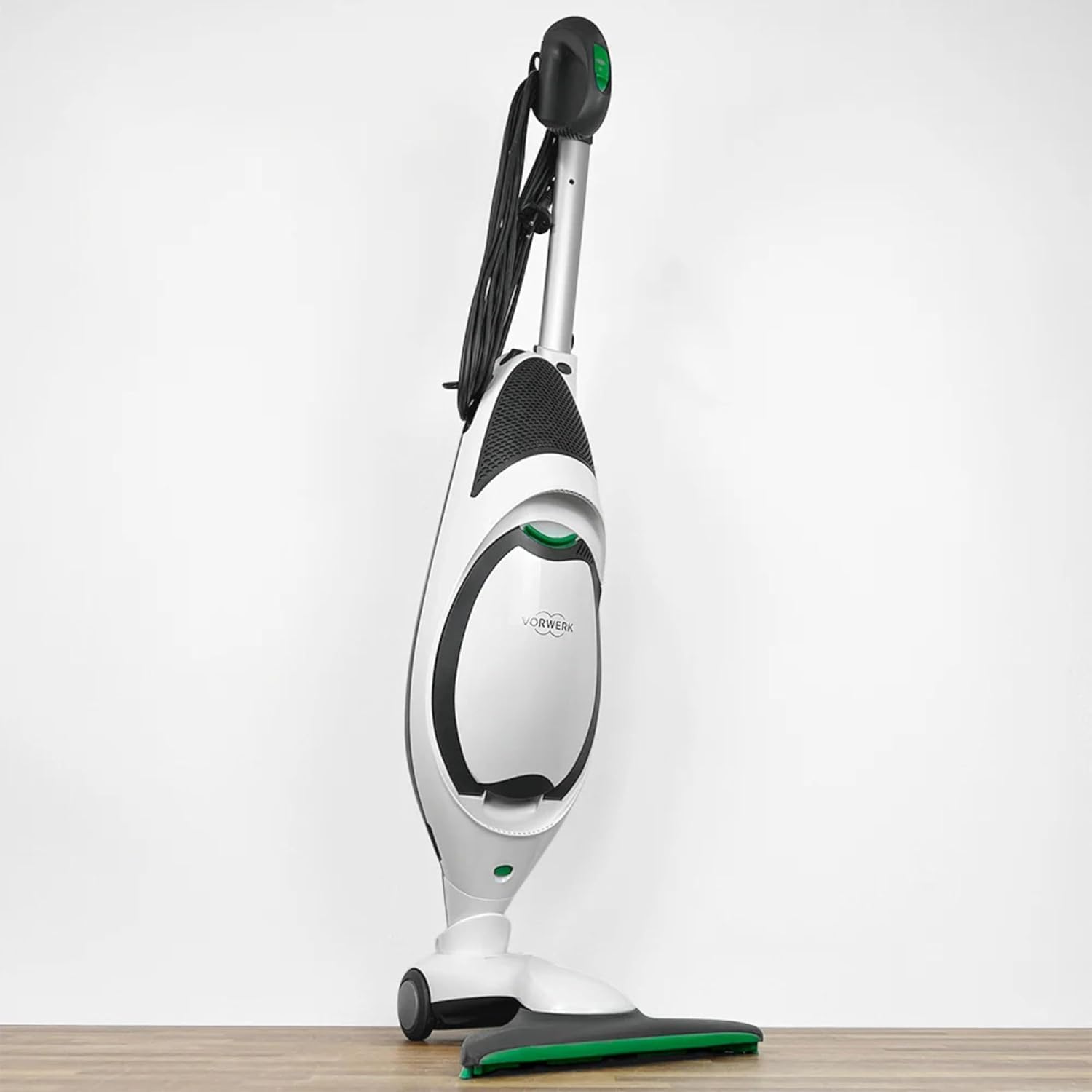 VORWERK FOLLETTO VK150 NUOVO – Aspirapolvere con Filo da 900W con Spazzola HD50 e Sistema a Sacco Filtro HEPA – Modello Potente, Silenzioso e Versatile (Scopa + Sacchetto)