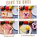 BANIC Uncrustable Sandwich Cutter, 24Pcs Sandwich Cutter and Sealer Set, Crustless Sandwich cutter Shapes Butterfly Unicorn Dino ect, Lunch & Bento Box Accessories,Bread Fruit Cookie Cutters for Lunch