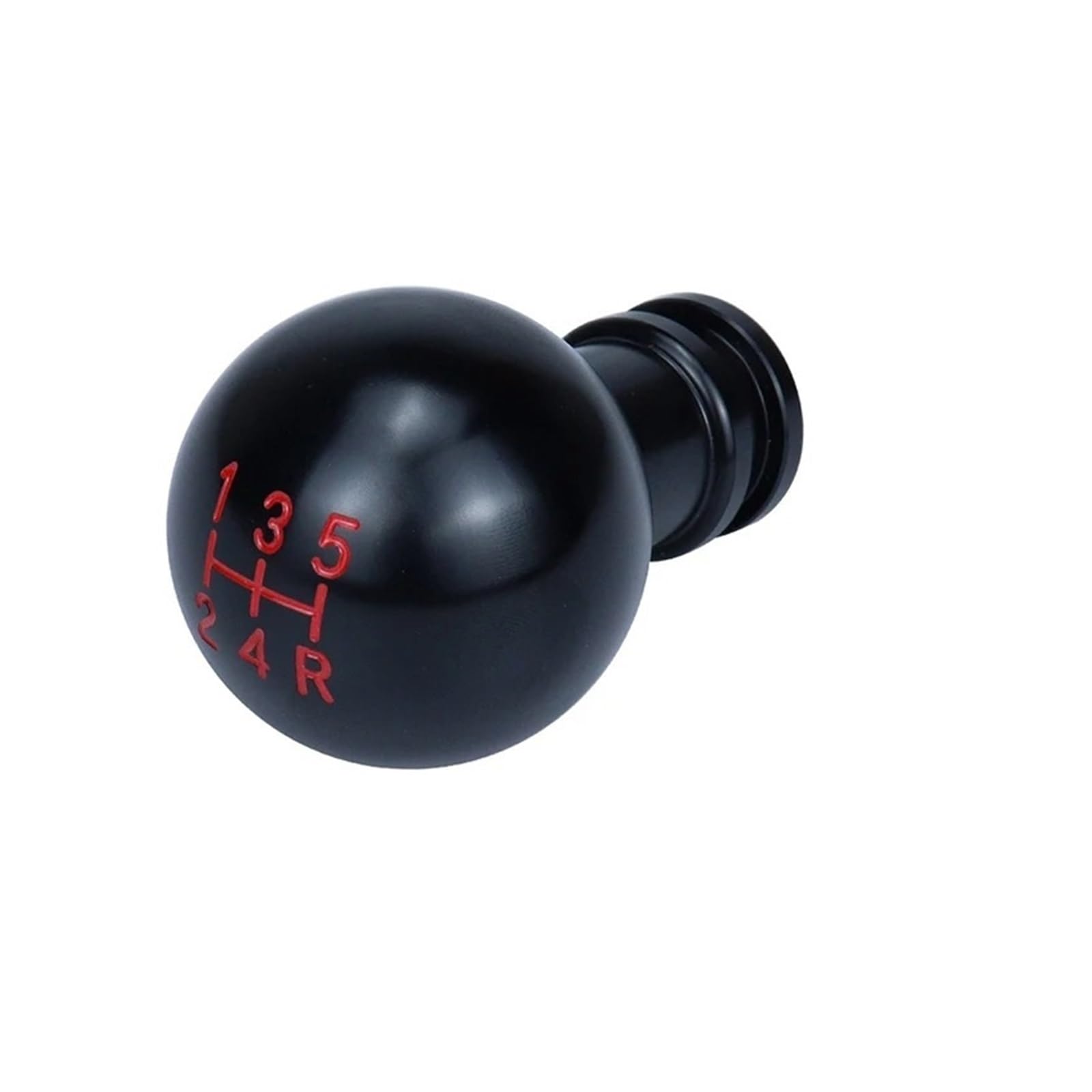 Mkgkacvcpt Black Manual Shifter Knob Universal 5 Speed Car Gear Shift Knob Aluminium Alloy Joystick Torsion Head For Manual Transmission(Black)