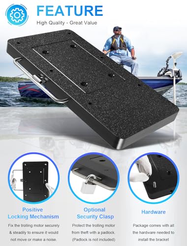 8M0120717 Xi Series Trolling Motor Quick-Release Mounting Bracket Kit for bow mounted MotorGuide Xi Series Trolling Motors