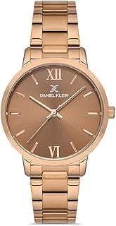 Daniel Klein DK.1.13035-4 Analog Quartz Watch for Women, 35 mm Size, Gold